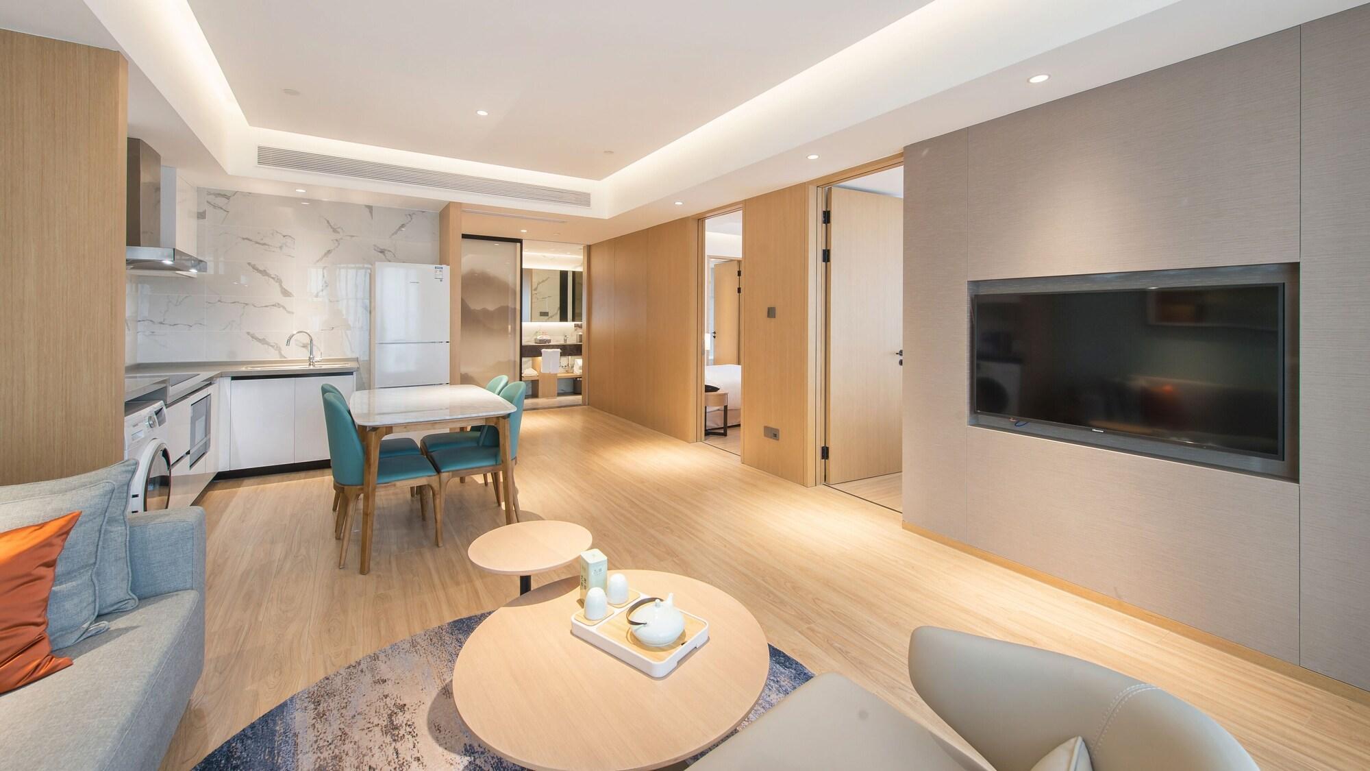 Shama Serviced Apartments Zijingang Hangzhou - Zijingang Campus Zhejiang University, Subway Line2&5 Sanba Station Exteriör bild